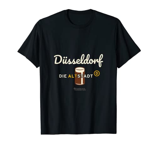 Düsseldorf Die AltStadt Glass of Local Craft Beer Düsseldorf T-Shirt