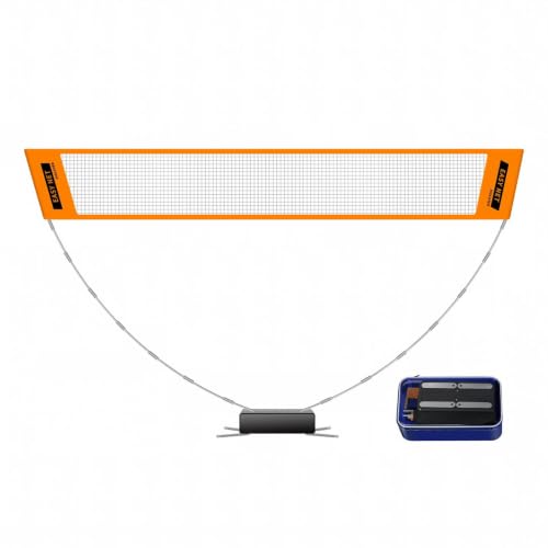 Portable Badminton Net,Fast Setup Foldable Net with Carry Bag for Indoor Outdoor Backyard, Patio, Beach & Family Games(8.85ft/2.7m) - image 1