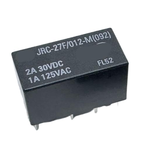 Relais JRC-27F 012-M 4078-12V-2A composant commutateur miniature 8 broches