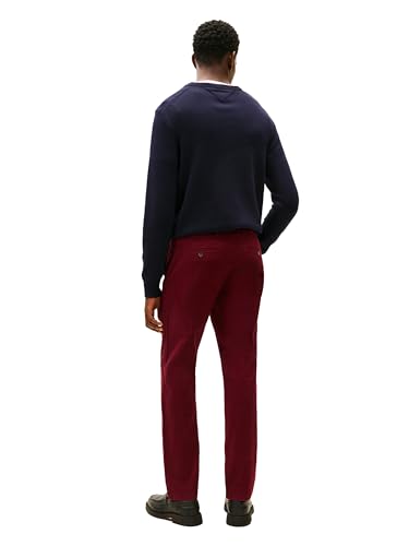 Image of Tommy Hilfiger Men's Stretch Cotton Chino Pants in Custom Fit