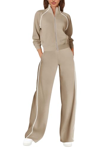 SENSERISE Women's Lounge Sets Sweatsuits 2 Piece Set Matching Workout