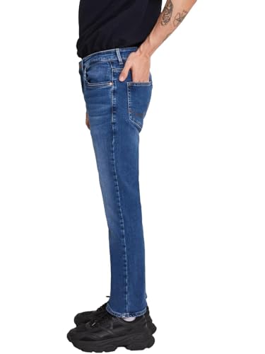 LTB Herren Jeans Hollywood Z D - Straight Fit - Blau - Allon Safe Wash W28-W42 Baumwolle Stretch, Größe:29W / 34L… – Ansicht 5