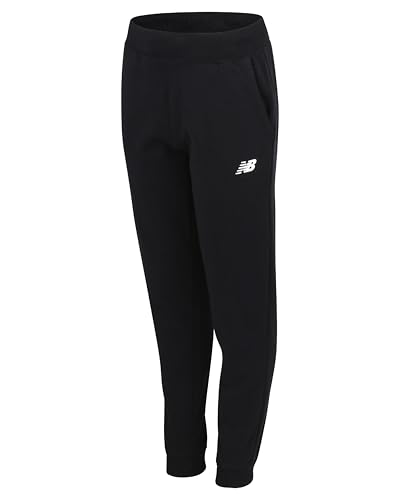 New Balance Girls Sweatpants - Soft Fleece Joggers with Drawstring Waist & Pockets - Casual Athletic Sweatpants for Girls