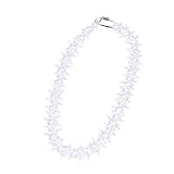 Joddfly Men's Transparent Acrylic Cuban Thorn Necklace Hip Hop Jewelry 24-inch (A)