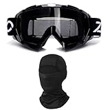 ATV Goggles with Balaclava face Mask for Men Women...