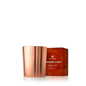 Thymesscentedcandlesforhomedecorluxuryhomefragrancegiftsforwomenmenfallcandleswithwarmnotesofappleclovecardamomrosegoldvotivesimmeredcider2oz  Urban Country Home Decor Thymes scented candles for home decor luxury home fragrance gifts for women men fall candles with warm notes of apple clove cardamom rose gold votive simmered cider 2 oz  urban country home decor
