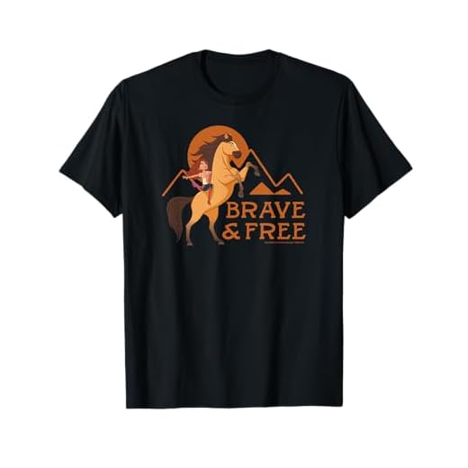 Spirit Riding Free - Valiente y Libre Camiseta
