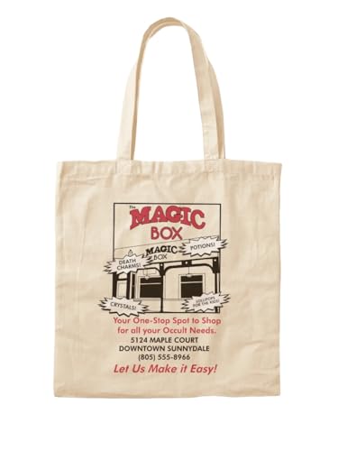 Sac fourre-tout Sunnydale la Boîte Magique cabas tissu réutilisable