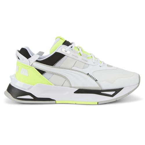 PUMA Kids Boys Mirage Sport Tech Neon Lace Up Sneakers Shoes Casual - White
