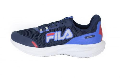 Tenis Fila Athlon, Masculino, Marinho/Azul/Vermelho, 42