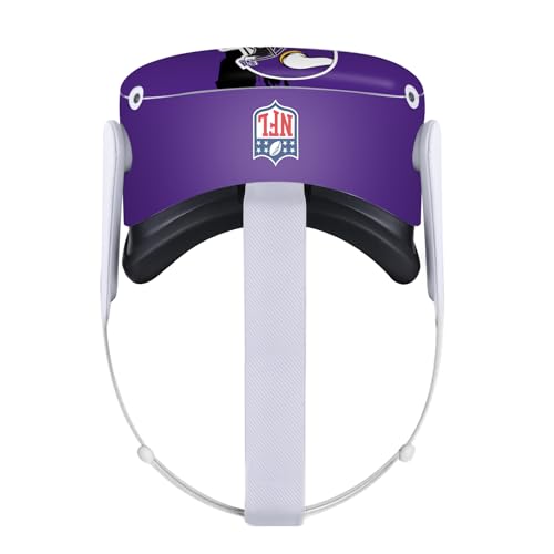 Protégez le Meta Quest 2 Rayures avec ce Skin Vinyle NFL Vikings - 2