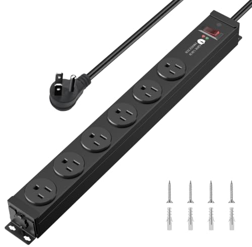 FENJIKRONIX 4000J Metal Power Strip Review: Built for Bulky Plugs