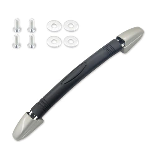 Image of Luggage Handle Replacement 8.86 inch /225mm Length Plastic Spare Handle Grip for Home Box Case Suitcase Black Tone