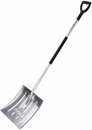 Alu Schneeschieber Fiskars Schneeräumer mit 44 cm Blattbreite