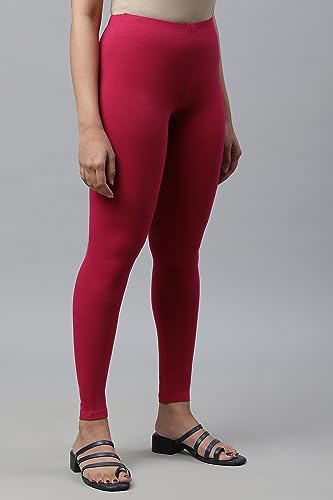 Image of Aurelia Cotton Skinny Lycra Strechable Pants for Women | Ankle Length Leggings for Women | Cotton Leggings for Women | Lycra Leggings for Women | Leggings for Women