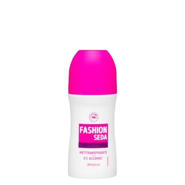 Desodorante roll-on Fashion Seda Deliplus antitranspirante [0% alcohol] [50 ml]