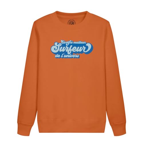 Surf plage mer : sweatshirt enfant meilleur surfeur après session