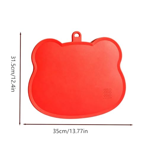 Tabla de cortar oso 31,5x34,8 cm para encimera de cocina, ideal para verduras 6