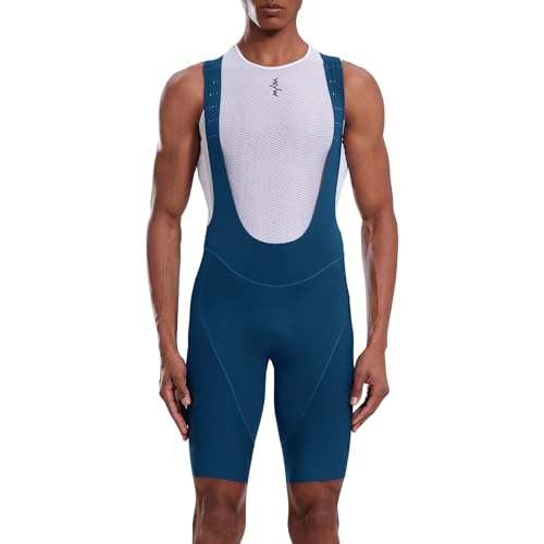 Image of YKYWBIKE Cycling Bibs Men,Elastic Interface Padded Cycling Bib Shorts,Breathable Biking Bib Short Men