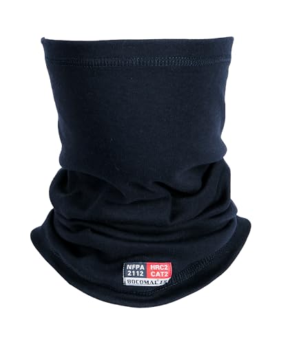 Image of BOCOMAL FR Neck Gaiters Face Mask 7oz Mightweight Flame Resistant Welding Hood NFPA2112 CAT2