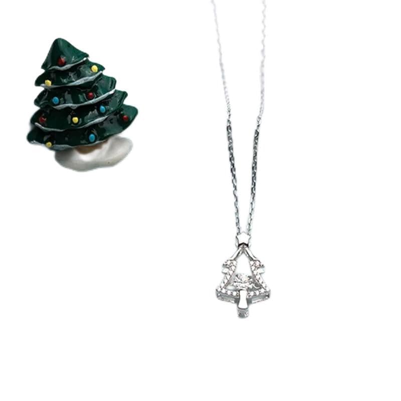 Collier arbre de Noël pour illuminer vos tenues de réveillon