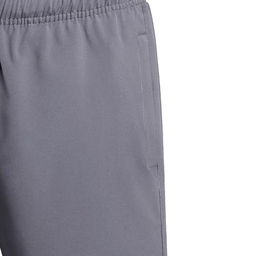 Men's Stretch Solid Drawstring Athletic Short Quick Dry Breathable Workout Shorts Casual Baggy Outdoor Shorts (Grey,5X-Large)4