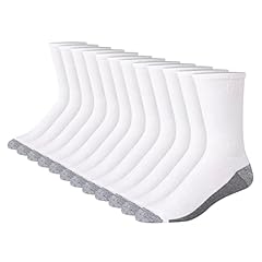 White/Grey Foot Bottom - 12 Pack