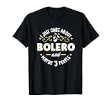 Bonito regalo de baile bolero para mujeres y hombres que aman bailar Camiseta