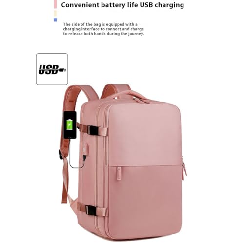 Birdesc Backpack, Rechargeable Birdesc Backpacks 25l, Levettevac Backpack with Shoe Holder for Travel Large Capacity (Blue)2