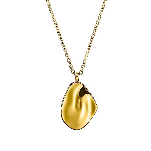 Collier s.Oliver pendentif acier inoxydable doré pour femme 2033896