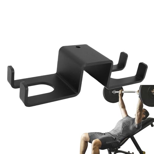 Rangement Vertical pour Barres et Haltères de Gym - Support Portique de Stockage Garage