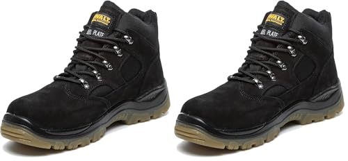 Image of DeWALT Challenger Sympatex Waterproof Safety Boots Black Size 9 (EU43) (Pack of 2)