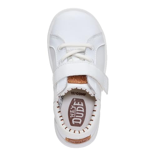 Image of HEYDUDE Toddler Boys' Paul Pro AC Classic | Easy On Canvas Shoes with Strap Made for Everyday Play