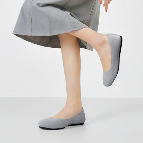 Image of Tanamo Ballet Flats for Women, Soft Knit, Work Travel Everyday Shoes