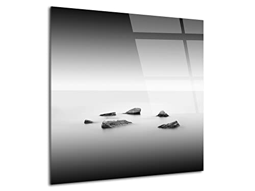 Tableau mural paysage noir et blanc une invitation au voyage et a la serenite