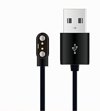 DUETMI USB Fast Charger Magnetic Charging Cable Adapter for Noise ColorFit Pro 2/Oxy, Pro 3/Assist, Pulse, Ultra, Nav/Nav+, Brio, Beat, NoiseFit Active,1 Smartwatch