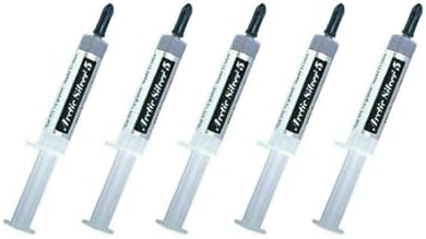 Arctic Silver AS5-12G Arctic Silver 5 Thermal Compound 12.0 Gram Tube (Pack of 5), AS5-12GX5