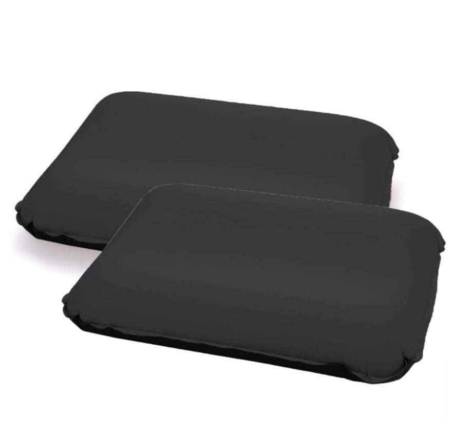 Luminexia Oreiller Gonflable de Camping pour Adultes Enfants,Oreiller de Plage Ultraléger,Petit Coussin de Voyage Légers,Cervical Oreiller Compressible,Autogonflant avec Sac de Rangement