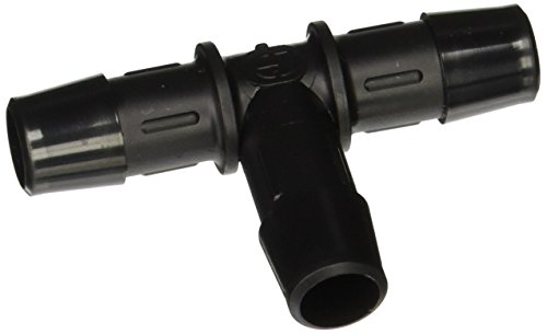 Eldon James T0-8BN Nylon Equal Barb Tee, 1/2