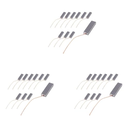 30個 カーボンブラシ モーターカーボンブラシ ドラム式洗濯機部品用 5X13.5X40mm