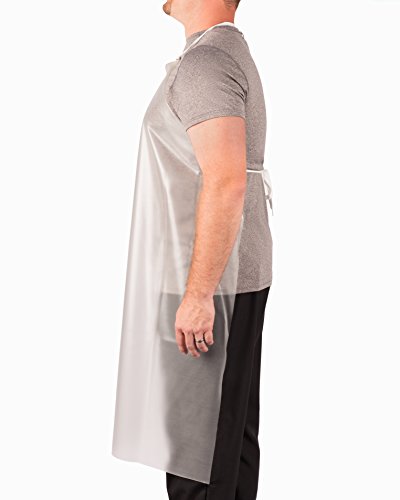 Kng Clear Vinyl Water Proof Apron #TOP1