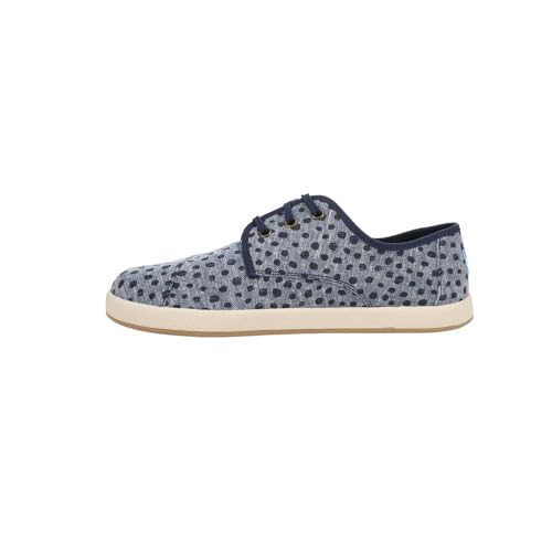 TOMS Kids Boys Paseo Lace Up Sneakers Shoes Casual - Blue4