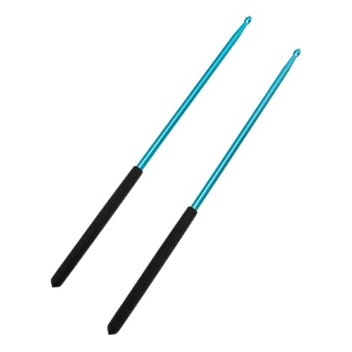 Baquetas de Aleación de Aluminio para Batería Azul y Negro miniatura 1