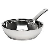 SUPERIOR PERFORMANCE: Crafted from premium stainless steel for long-lasting performance and durability. The encapsulated base delivers fast and even heat conductivity for exceptional cooking results. COMFORT GRIP HANDLES: Riveted steel handles ensure...