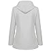 Jacke Damen Frühling Kurz Herbst Winter Warm Hoodie Jacke Kurze Outdoorjacke übergangsjacken Trenchcoats Windjacke mit Kapuze Kapuzenpullover für Outdoor-Windbreaker zum Wandern