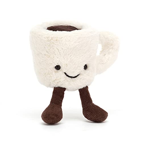 Jellycat Amuseables Espresso Cup Coffee Stuffed Toy, 4 inches &#8211; Drink Plush &#8211; Fun Gift Idea
