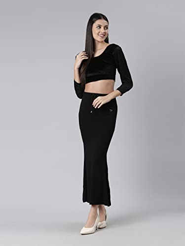 Image of TWIN BIRDS Super Soft Viscose Elastane Fabric Saree Skirt /Saree Shaper /Saree Shapewear for Women