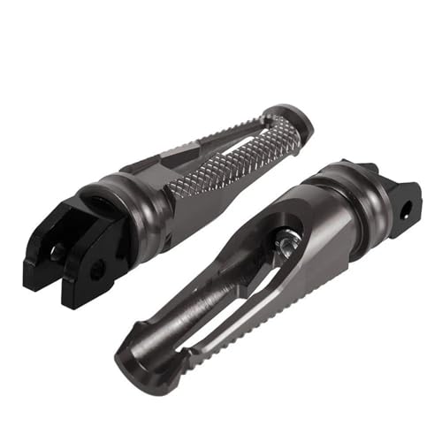 Pédales en aluminium pour passager Ducati Panigale V4, finition titanium haut de gamme