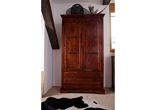 TOBINO Vitrine, Material Massivholz, Kiefer Gewachst
