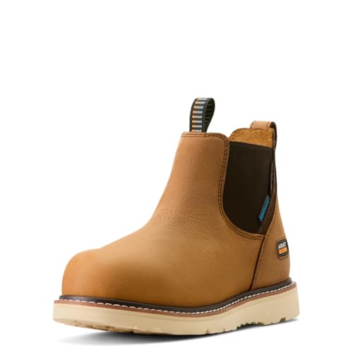 ARIAT Rebar Wedge Chelsea Waterproof Composite Toe Work Boot